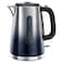 Russell Hobbs Luna Eclipse Electric Kettle 25111, 3000 W, 1.7 L, Midnight Blue, Stainless Steel, Cordless