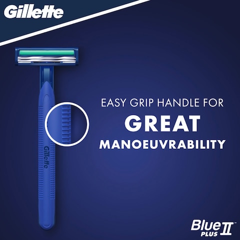 Gillette Razor Blue 2 Blades Plus Disposable 10 Pieces