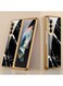 MARGOUN for Samsung Galaxy Z Fold 3 5G Case Luxury Plating Cover with Screen Protector Glass Hybrid Full Body Protection