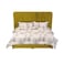 In House Geneva Velvet Bed Frame - Queen - 200x160 cm - Dark Blue