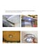 Generic 3 LED Closet Cabinet Lamp Battery Powered Wireless Stick Tap Silver