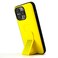 Ferrari Gripstand Case with Perforated Pattern iPhone 15 Pro Yellow