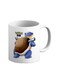 muGGyz This Mug Belongs To The World's Okayest KETO Nurse Printed Coffee Mug White/Red/Black 8x9.5x8centimeter