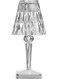 Generic Acrylic Diamond Table Lamp Clear