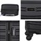 Single Hardside Spinner ABS Trolley Luggage With Number Lock 20 Inches