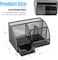 Desk Organizer, MesDesk Organizer, Mesh Multifunctional Desktop Caddy Pen Holder with 6 Compartments and 1 Drawer, Black Stationary Holder for Home, Office Supplies, School, Classroom, Workshop