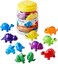 Learning Resources Snap-N-Learn Matching Dinos, Fine Motor, Counting &amp; Sorting Toy, 18 Pieces, Ages 18Mths+, Multi Color