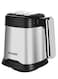 Sonashi Food Chopper With Mincer Grinder Function, Stainless Steel Jar And Quad Blade With Egg Beater, Garlic Peeler &amp; Scraper Blade 3 L 500 W SMC-24S Black/Silver