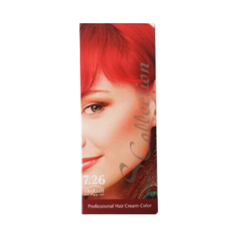 S Collection Hair Color Fire Red No 7.26 60ML