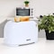 Geepas Bread Toaster, White, Gbt36515