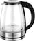 Sonashi 1.8 L Cordless Kettle SKT-1809 - Glass Kettle w/ Safety Lock Lid, 360-degree Swivel Base, Auto Shutdown, Power On/Off Indicator Light   Home Appliances