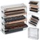 Byalegory Acrylic Medium Eyeshadow Palette Makeup Organizer W/Removable Dividers Designed