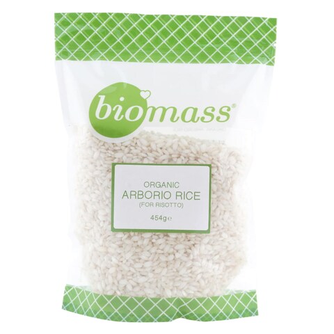 Biomass Organic Arborio Rice 454g