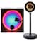 Sunset Projector Lamp Rainbow Atmosphere LED Night Light for Home Bedroom Background Wall Decoration, M008