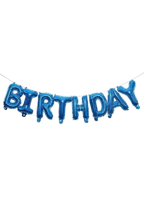 Goldedge - Happy Birthday Foil Balloon Set