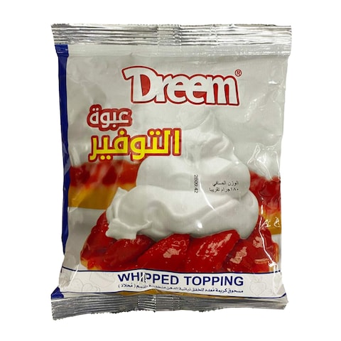 Dreem Whipped Topping Cream - 180 gram