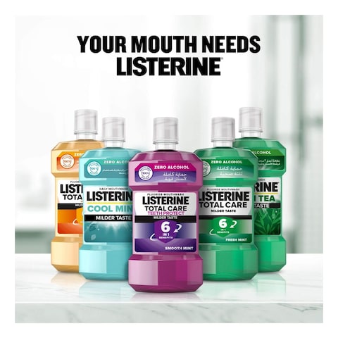 Listerine, Fresh Burst, Daily Mouthwash, Antibacterial Protection 250ml