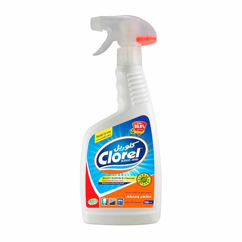 Clorel Disinfectant Cleaner Spray - 500ml