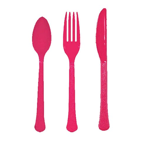 Amscan 24 Knives Magenta 8004.61