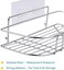 Winter 2Pcs Corner Shower Caddy Adhesive Bathroom Stainless Steel Shelves Floating Shelves For Kitchen, Bathroom Organizer, Decor