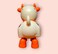 Fitto Cow Musical Toys Baby Dancing Walking Baby Cow Toy With Music And LED Lights Swinging Cow Robots Sound Preschool Educational Toy