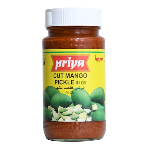 Buy Priya Cut Mango Pickle in Oil (Achar) 300g in UAE