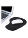 Generic - Comfortable Mouse Pad with Wrist Rest Support 22.6X18.7X1.6centimeter Black