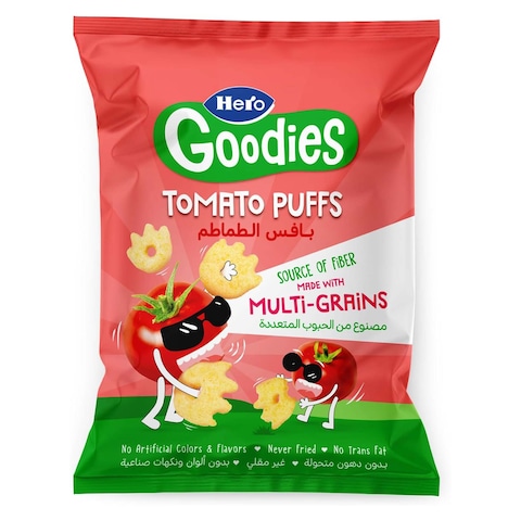 Hero Goodies Tomato Puffs - 25 gram