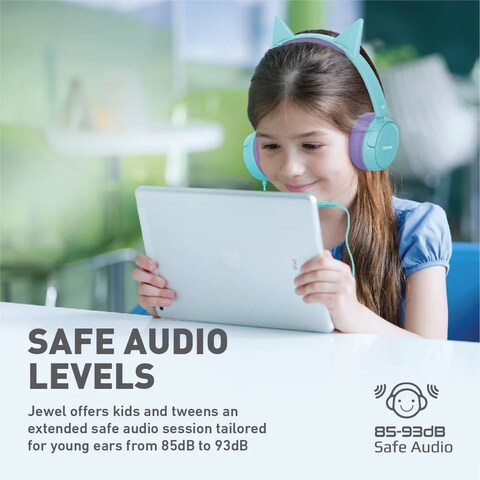 سماعة رأس سلكية ستيريو عالية الدقة من KidSafe