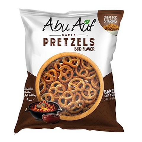 Abu Auf Barbecue Pretzels - 250 gm