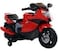 Lovely Baby Powered Riding Motorbike LB 6188, Red