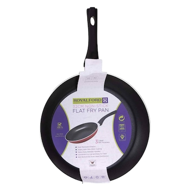Royalford RF1265FP32 Fry Pan 32cm Red/Black