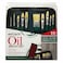 Mont Marte Hog Hair Bristles Oil Brush 11 PC Set
