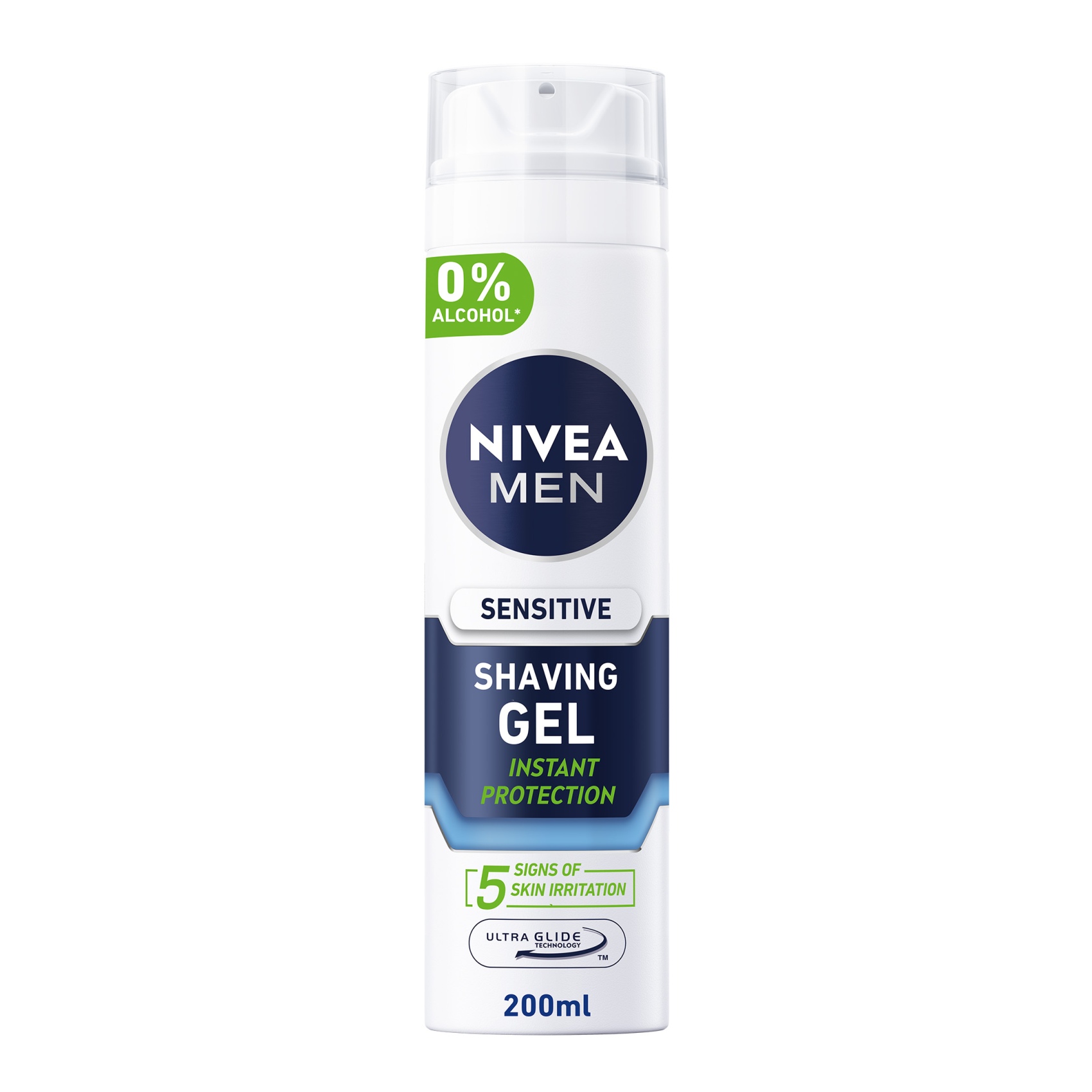 NIVEA MEN Sensitive Shaving Gel With Chamomile And Hamamelis 200ml