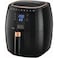BLACK+DECKER Digital 7-in-1 Multifunction Air Fryer 1500W 8.6L/1.4Kg Capacity With Rapid Hot Air Circulation For Frying, Grilling, Broiling, Roasting, and Baking AF5539-B5