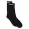 Fruit of the Loom Men Crew Socks, Black, Pack of 3