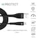 USB A to Lightning Cable with 2m length 480mbps Data Sync &amp; Transfer Tangle Free Cable