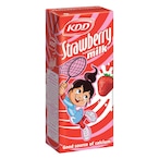 Buy Kdd Long Life Strawberry Flavored Milk Long Life 180ml  18 in Saudi Arabia