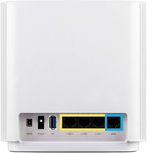 Asus XT8 Zenwifi Tri-Band Whole Home Mesh Wifi System, Pack of 2, White