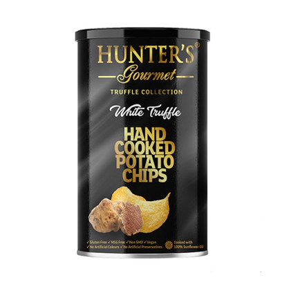 Hunters Potato Chips White Truffle 150Gr