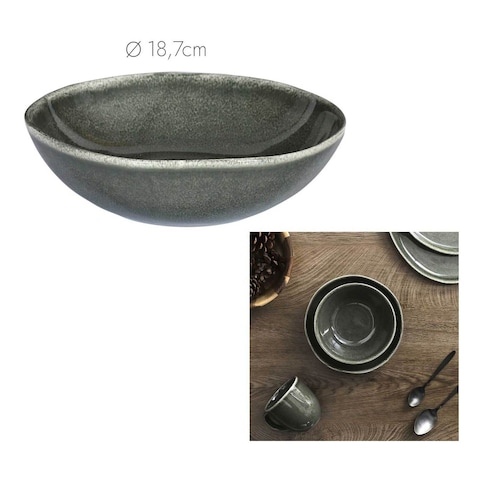 Black Forest Deep Plate 18.7cm