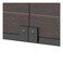 Cosmoplast Cedargrain Vertical Storage Short Cabinet Dark Brown
