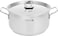 Royalford 24cm Stainless Steel Casserole With Lid, Thick Base, Rf10124, Encapsulated Aluminium Middle Layer, Compatible With Induction, Hot Plate, Halogen, Gas