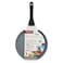 Prestige Speckled Non-Stick Cast Aluminium Tawa PR15854 Grey And Black 26cm