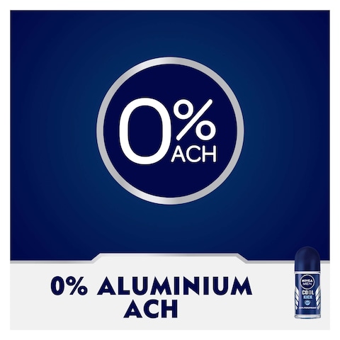 Nivea Aqua Cool Roll-On Deodorant For Men - 50ml