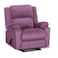In House Velvet Classic Recliner Chair - Light Purple - AB02