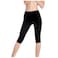 Lytess Anti-Cellulite Micro -Massaging Capris Black , S/M