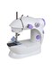 Generic Portable Mini Sewing Machine White/Purple One Sizecentimeter 50641 White/Purple