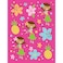 Pink Luau Fun Stickers Value