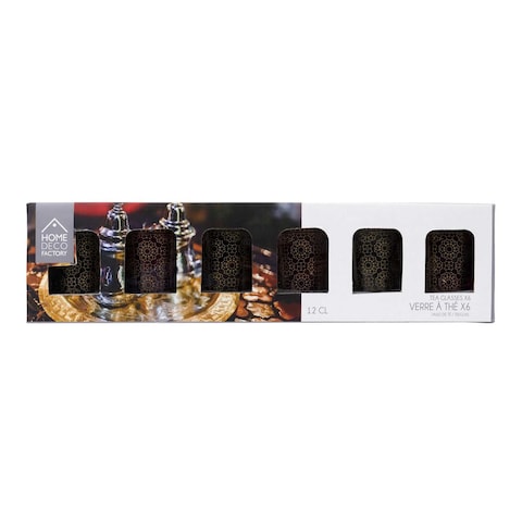 Home Deco Factory Mirage M12 Tea Glass 120ml 6 PCS